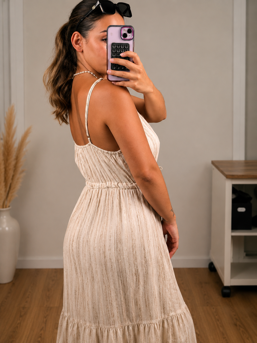 Robe Alizée – Beige Naturel