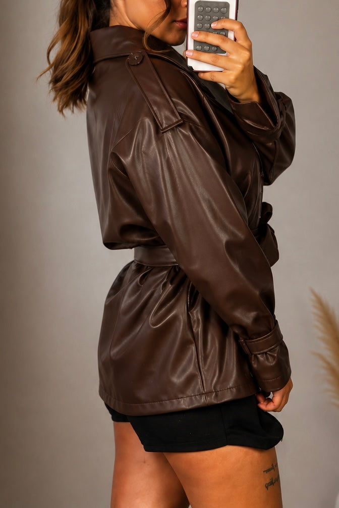 Vest Soanna - Chocolat